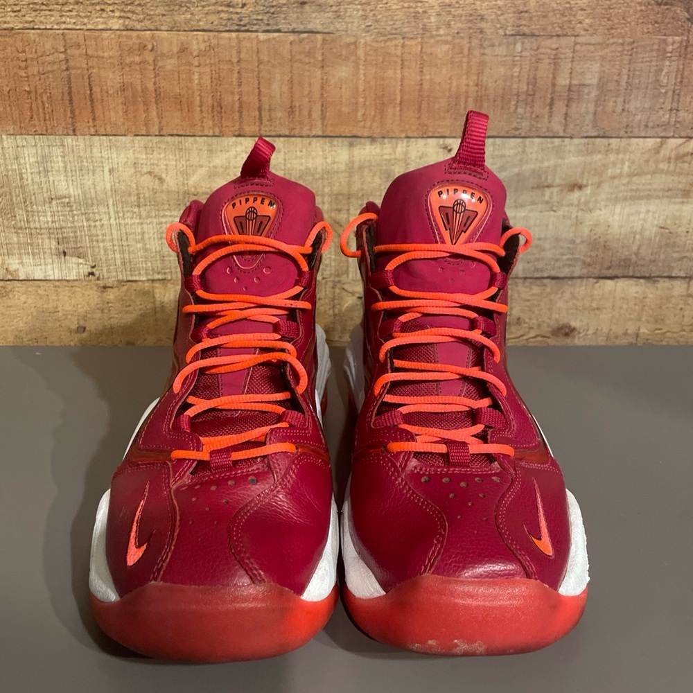 NIKE AIR PIPPEN 1 'NOBLE RED 325001-600 MEN’S SZ 11.5 - no box - Picture 2 of 16